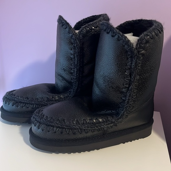 Mou Eskimo 24 Embossed Boots 39EU - Picture 3 of 11